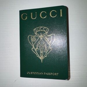 Gucci Passport Notebook